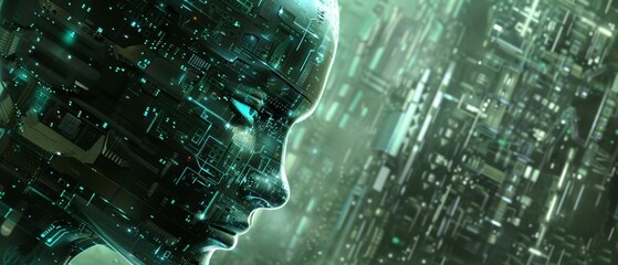 Cyber concept with innovative electronic design