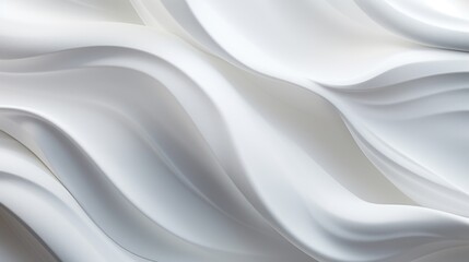Obraz premium A close up view of white fabric. Can be used for textile backgrounds