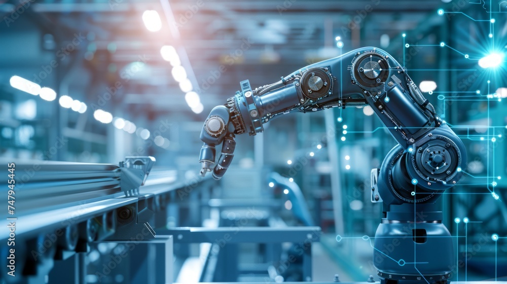 Poster advancements in artificial intelligence and machine learning are transforming to logistic warehouse 