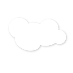 Fototapeta premium cloud element png file transparent, bubble text cloud element 