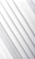 Obraz premium White Luxury Background with Grey Shadow Diagonal Stripes. Light Elegant Dynamic Abstract Background. Trendy Geometric Neumorphism. Universal Minimal 3D Sale Modern Backdrop.