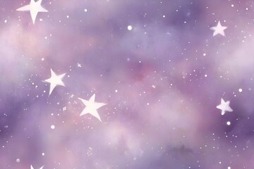 Pastel purple watercolor with shiny stars and bokeh effect, fantastic magical texture
.seamless pattern