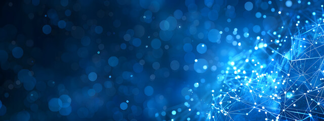 Fototapeta premium blue tech background