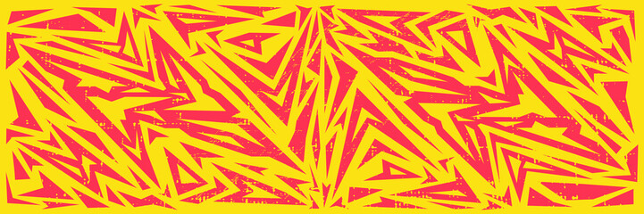 Sport abstract design background in red and yellow color. Sports vector backgrounds. Suitable for backdrop, poster and cover template.