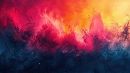 Abstract background with vibrant colors and flowing patterns - obrazy, fototapety, plakaty