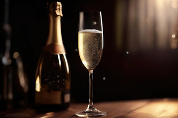 glasses of champagne