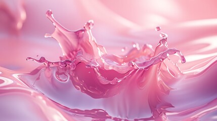 a close up of a splash of water