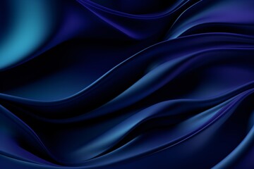 Obraz premium a blue fabric with waves