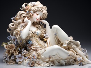 Fine Porcelain Statue