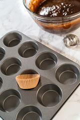 Baking Chocolate Cupcakes with Decadent Chocolate Frosting