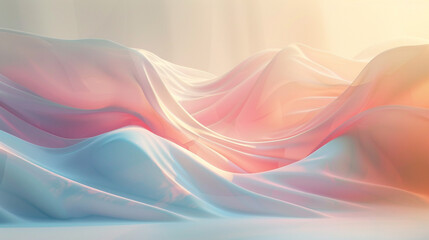 Whispering gradients forming a serene canvas for showcasing modern products. 