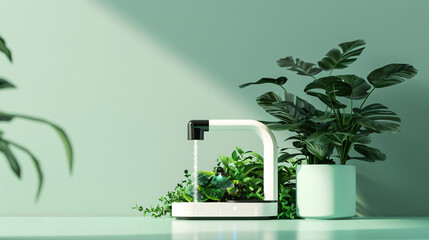 Smart garden planters with automated watering 