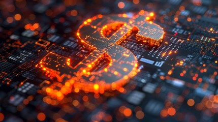 budget planning concept on virtual interface, digital business finance, technology networking, 3D visualization, modern office background, indirect lighting AI Generative