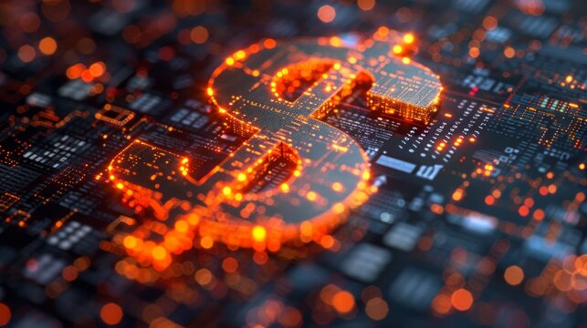 budget planning concept on virtual interface, digital business finance, technology networking, 3D visualization, modern office background, indirect lighting AI Generative