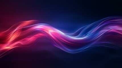 Long exposure light trails, abstract and vibrant, capturing the perpetual motion of light in darkness, a backdrop of dynamic speed, AI Generative - obrazy, fototapety, plakaty