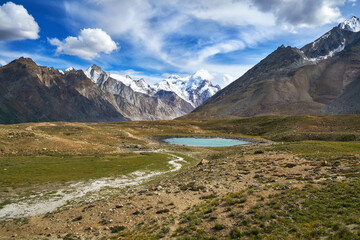 View of the Himalayas in Ladakh