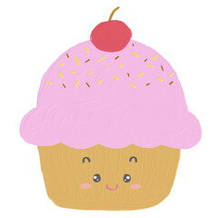 pink cupcakes