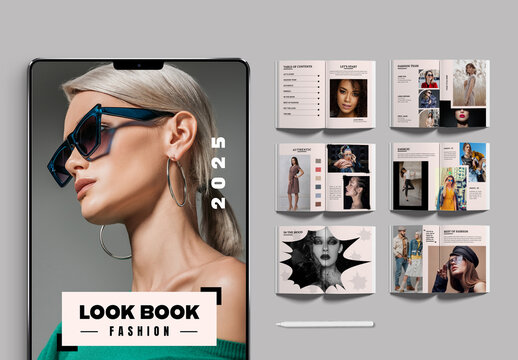 Fashion Lookbook Layout