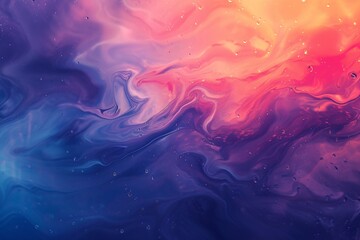 Fototapeta premium a colorful swirls of paint