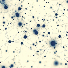 colored neuronal network as a seamless Tile pattern, ai generated