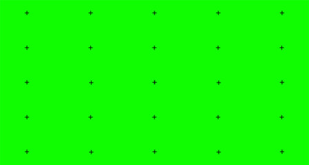 green screen background VFX motion tracking markers. Abstract concept video footage replacement tracking markers element. Vector