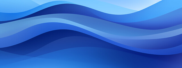 Obraz premium abstract elegant blue wave background