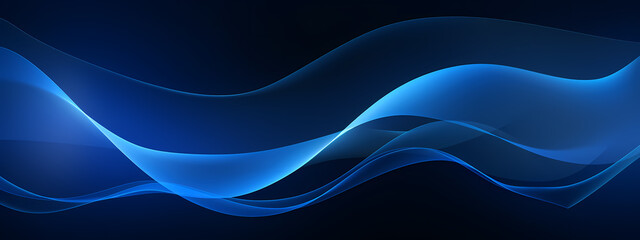 abstract elegant blue wave background