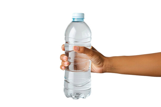 Portrait Of A Provider Giving Out Water Isolated On Transparent Background