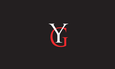 GY, YG , G , Y, Abstract Letters Logo Monogram