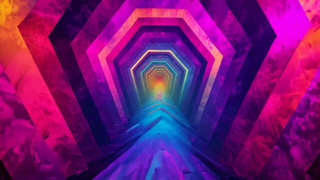 Ethereal Symmetry: A Hypnotic Dance of Lines. Generative ai