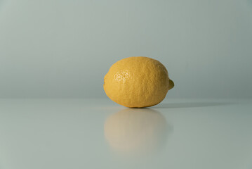 lemon on a plate