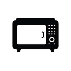 Microwave icon vector stock illustration