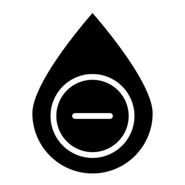 recommend clip art: blood rh positie and negative icon