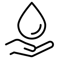 Hand holding a blood donation symbol
