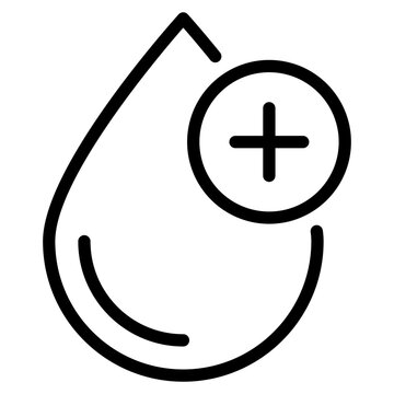 recommend clip art: blood rh positie and negative icon