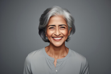 Portrait of a smiling woman of Asian ethnicity