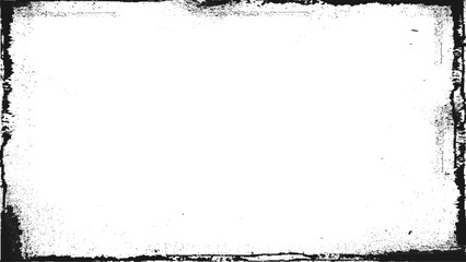 Grunge frame. vector border frame template. Vector Illustration.