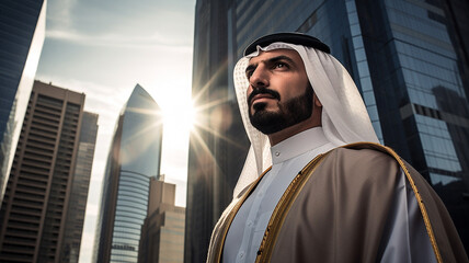 Young Arab businessman