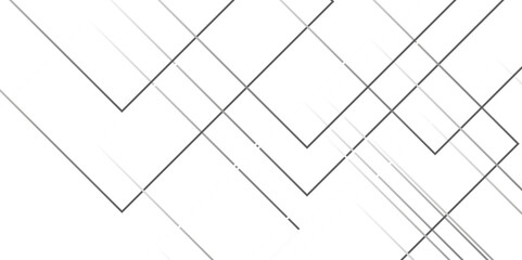 Abstract grey lines on white background with luxury shapes architecture plan. Modern pattern elegant gray line template background.	