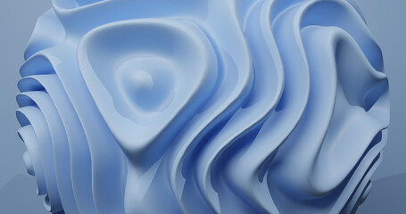 abstract background blue waves relaxing desktop wallpaper 3d rendered, website home page banner or business presentation backdrop 