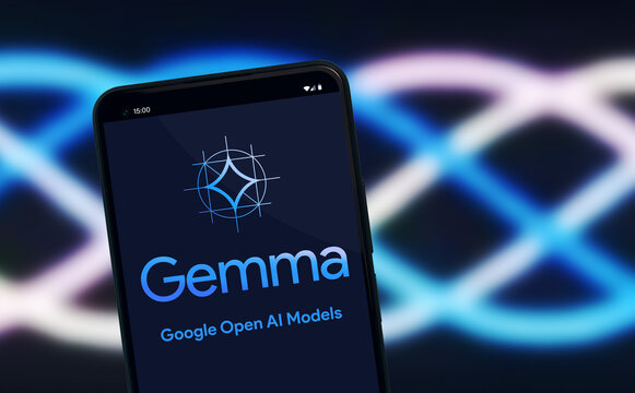 Gemma open models by Google - artificial intelligence model - 29.02.2024 Warszawa, Poland