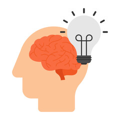 Outperformed Genius Mindset concept, Mastery expectations thru experiences vector icon design, Boosting productivity abilities Symbol, business motivation Sign, Enterprise impetusillustration