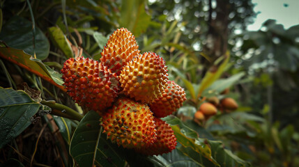 Naklejka na ściany i meble Tropical fruits Tarap. Tarap is popular local