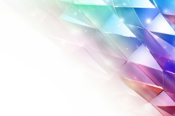 Futuristic 3D geometry background wallpaper with copy space for web design decoration