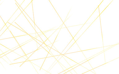 Seamless luxury geometric premium golden random chaotic lines on transparent background. Luxury banner presentation gold line. Vector illustration.