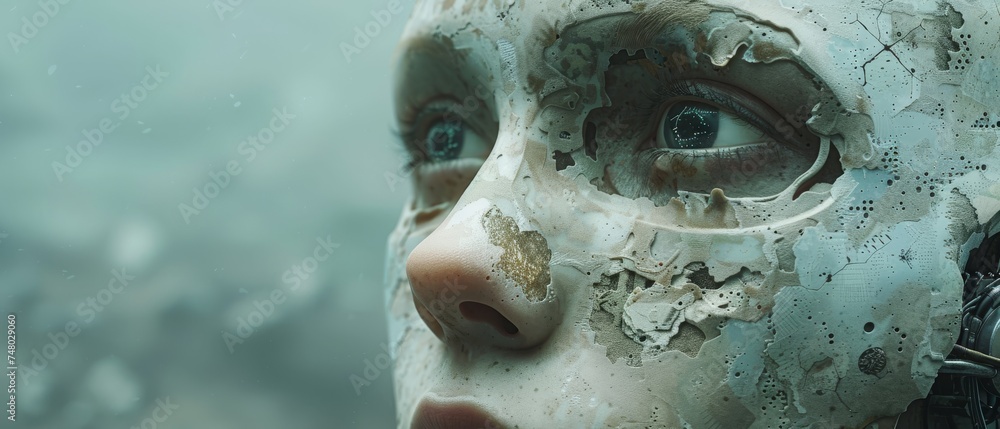 Aufkleber ai (artificial intelligence).