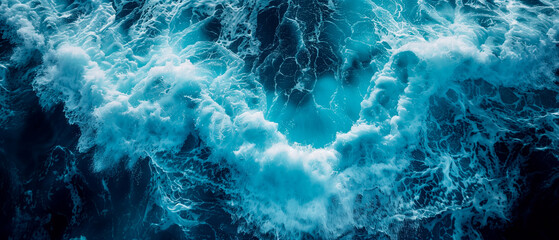 water background with waves