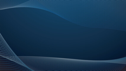 Dark Blue Abstract background wallpaper vector image for backdrop or presentation