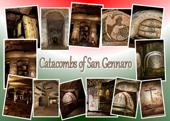 The catacombs of San Gennaro are an ancient underground Christian cemetery located in Naples...