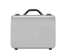 Metal case isolated on the white background 'clipping path)